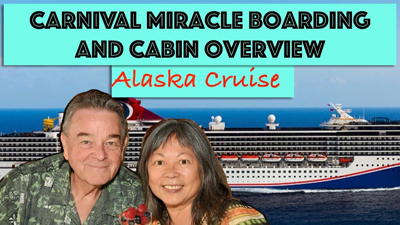 Carnival Miracle Alaska Cruise Embarkation