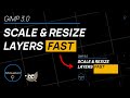 📐 How To Resize Layers In GIMP - GIMP Resize Layer - GIMP 3.0 - GIMP Tutorial