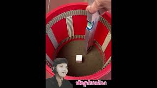 ផើងផ្កាម៉ូតកែវចរណៃ - Making a glasses style flowerpot  #diy #flowerpotideas #handmade #shorts