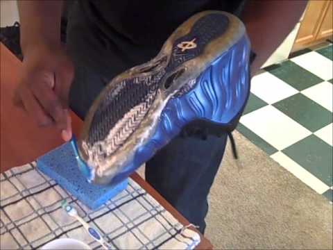 cleaning foamposites