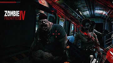 ZOMBIE FRONTIER 4 PART 2 THE SUBWAY GAMPLAY #gaming #zombiesurvival #shooting