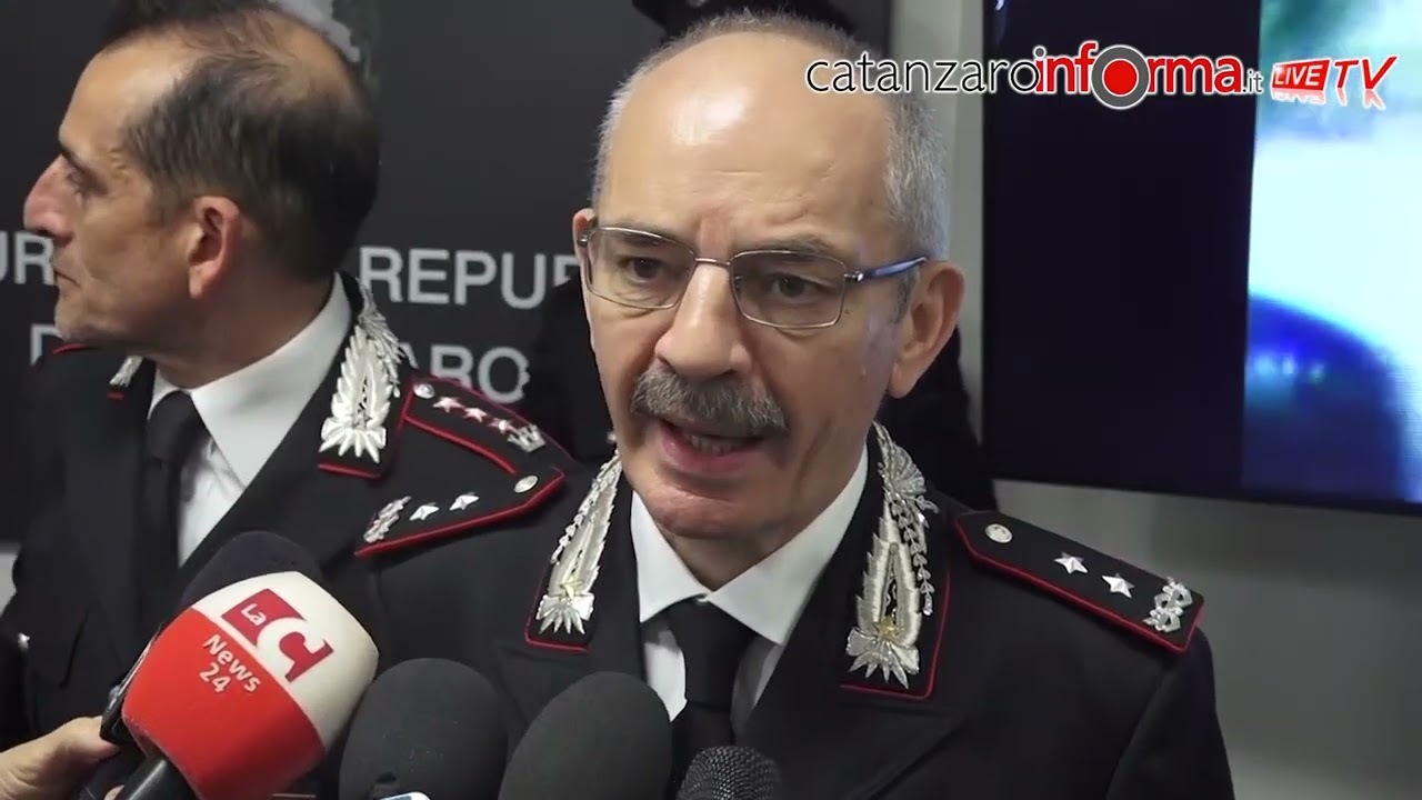 Operazione Glicine, la conferenza degli inquirenti