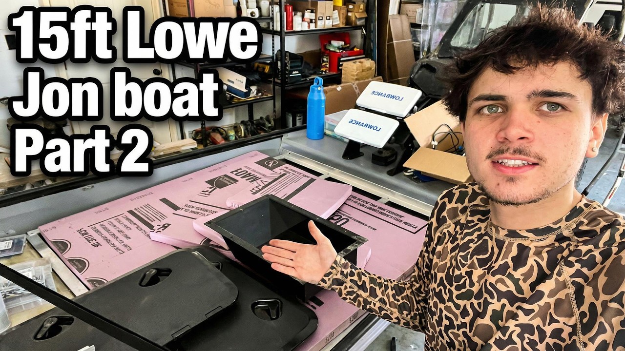 Framing front deck on Lowe 15ft Jonboat (Jon Boat To Bass Boat Conversion)