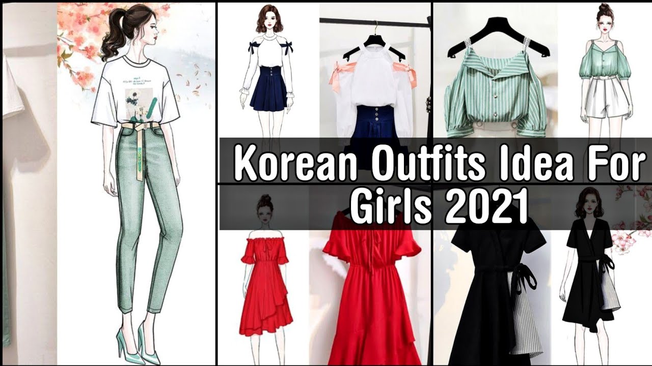 Korean Outfits Idea For Girls 2022 | Korean Dress Ideas | Korean Style Outfit For Office |Jeans Top