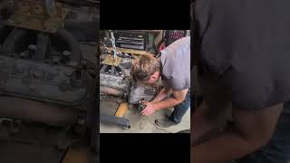 she's out... and back in🤣#Racecar #ls #lsswap #engine #build