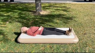 Review: How nice is this Self Inflating Air Mattress, size twin? Watch to see! screenshot 2