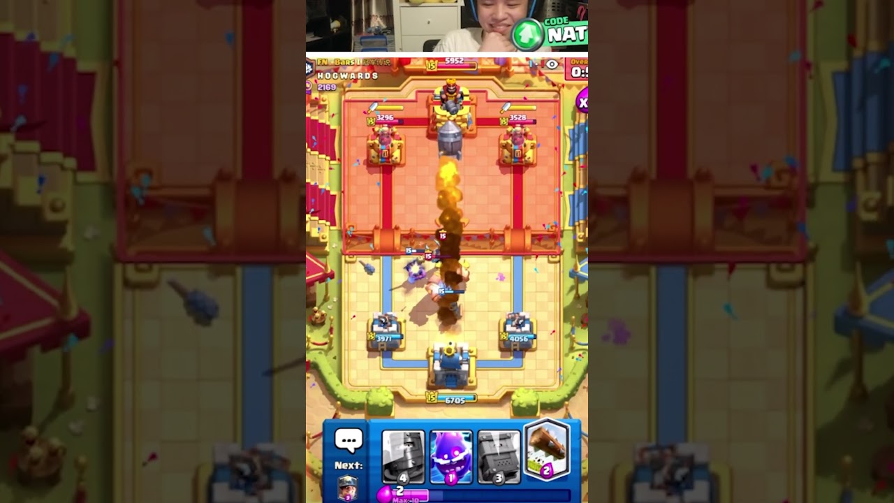 Aura Farming ( Don't Try This At Home ) #clashroyale