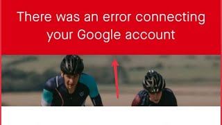 Strava Fix Login Problem | There was an error connecting your Google account problem solve