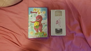 Opening/Closing To More Barney Songs 1999 VHS