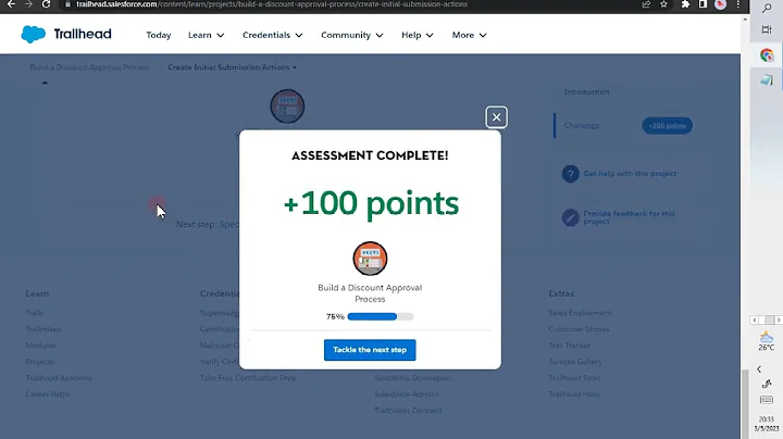 Create Initial Submission Actions | Build a Discount Approval Process | Salesforce Trailhead