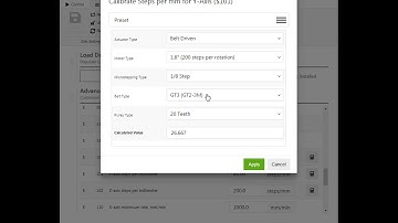 setting paremeter cnc grbl openbuilds software