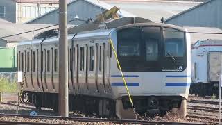 E217系クラY20編成モハE217-2039_モハE216-2039_クハE216-2057構内移動　長野総合車両センター