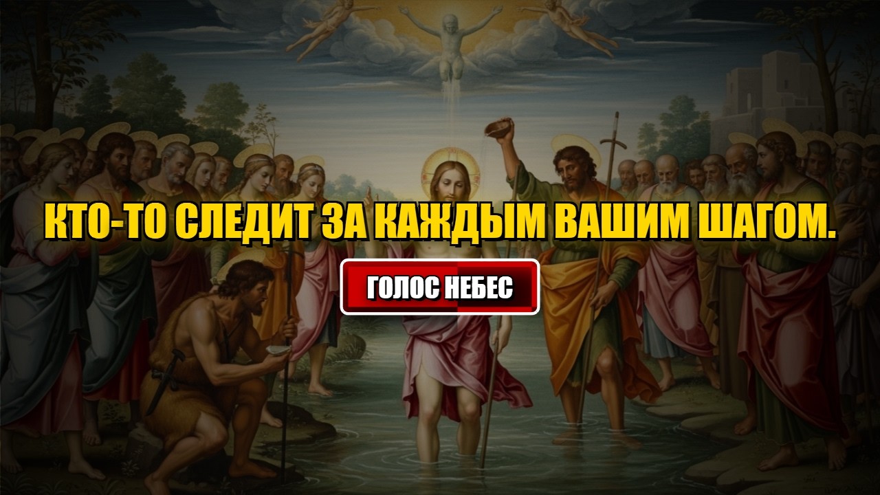 сегодняшнее послание от Бога Кто-то следит за каждым вашим шагом... #Бог #Божье послание