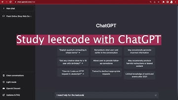 chatGPT solves a leetcode problem in a SECOND (ASMR)