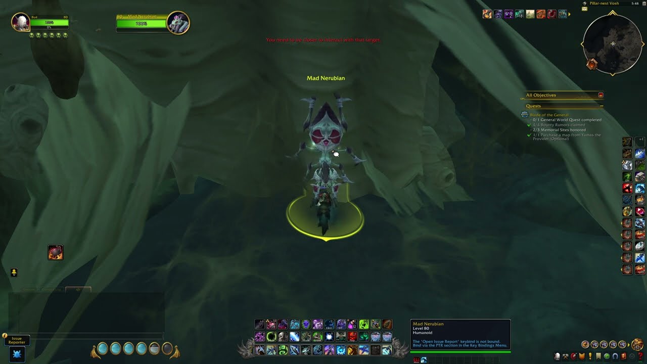 Mad Nerubian Location, WoW The War Within Khaz Algar Lore Hunter