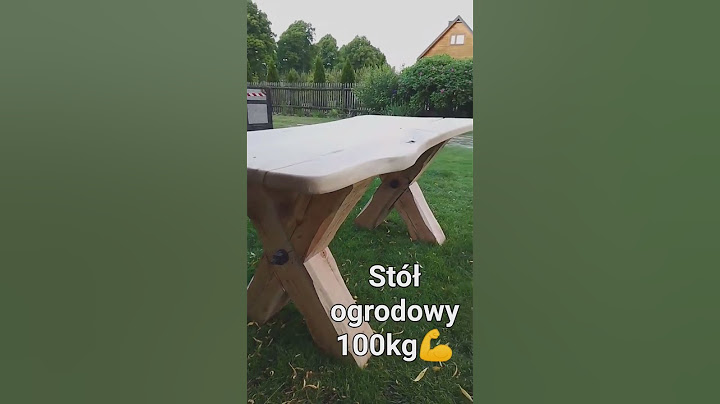 stół ogrodowy 100kg💪