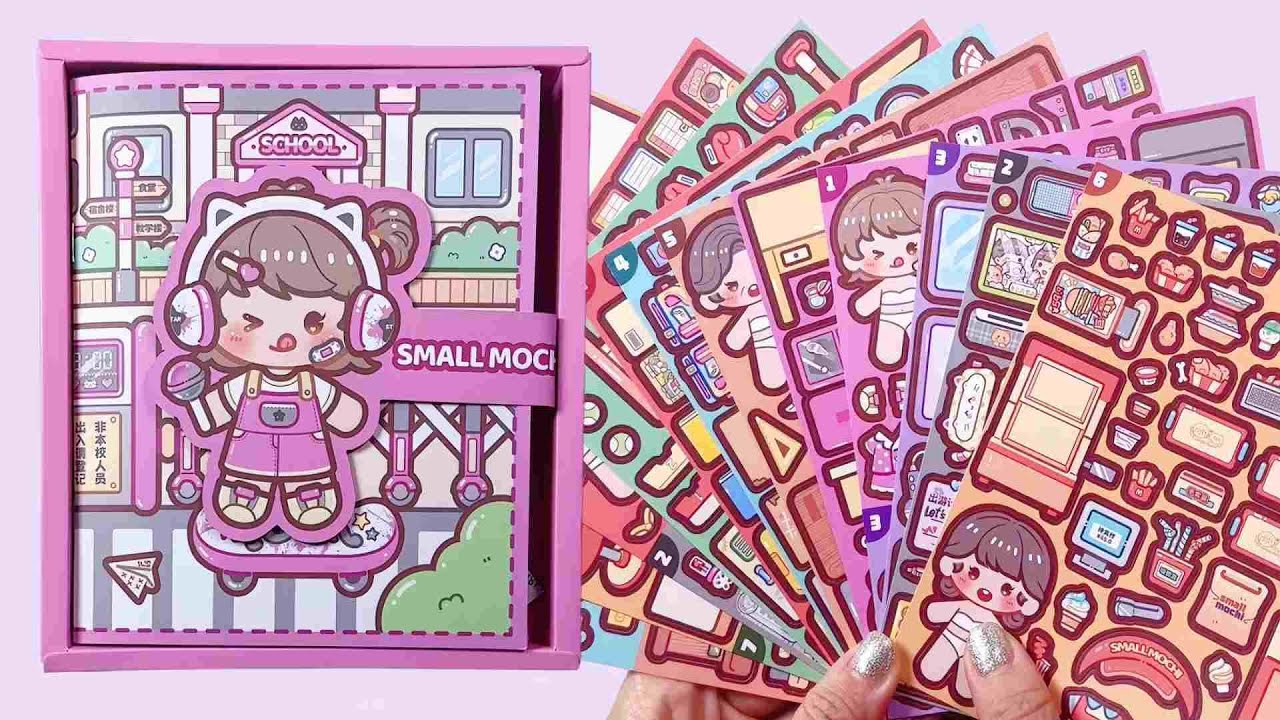 ✨paperdiy✨Little Mochi's Quiet Book for Poor Students #diy  #art  #handmade  #paperdiy