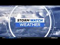 Monday morning weather