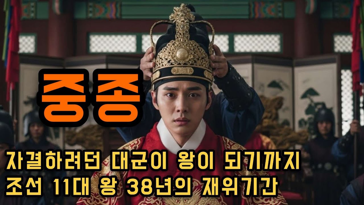 조선 11대 왕 중종 연산군을 몰아낸 반정의 주역인가, 공신들의 꼭두각시인가?