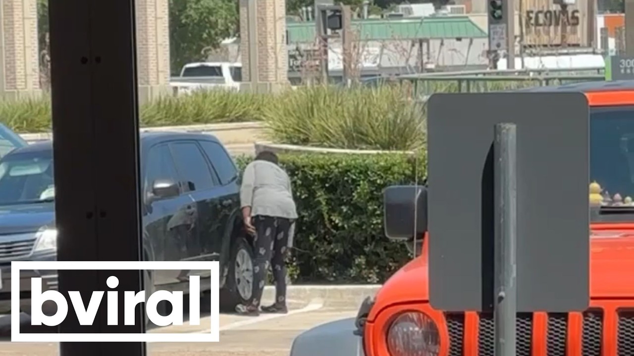 Caught on Camera: Unbelievable Parking Lot Vandalism - YouTube