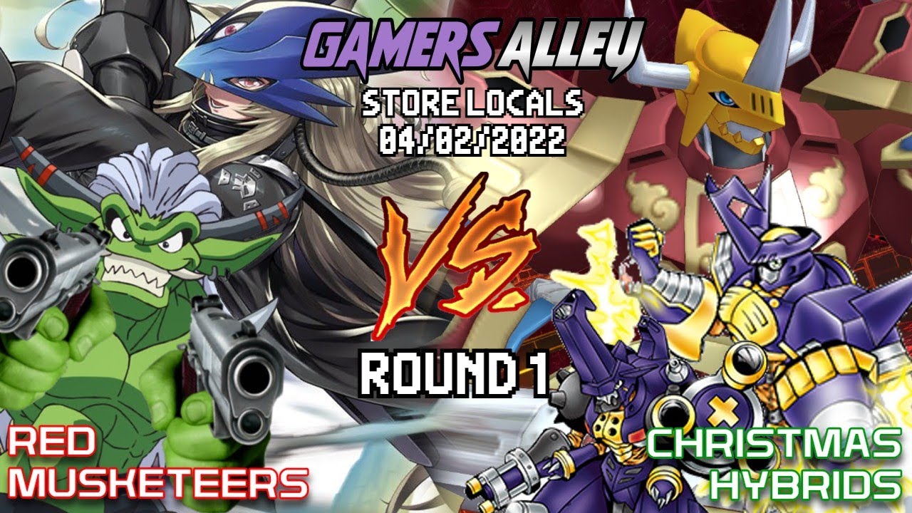 04/02/2022 HOW OGREMON STOLE CHRISTMAS - GAMERS ALLEY DIGIMON LOCALS VS RED/GREEN HYBRIDS