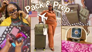 Getting Ready for My USA Vacation 🇺🇸 | Ultimate Packing Guide, Travel Prep + Glow Up Vlog