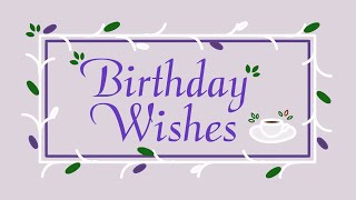 Birthday Wishes eCard / Birthday Wishes Message #birthdaywishesmessage