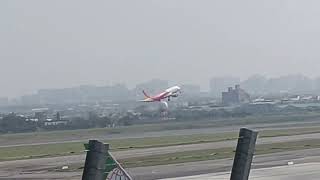 (1140326) 越捷航空 VZ568航班 A320-214型(A320) 編號HS-VKO 飛往OKA 桃園機場起飛