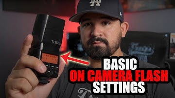 FLASH PHOTOGRAPHY FOR BEGINNERS: Speedlight Settings (Godox TT350S Flash Speedlite)