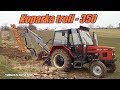 HOMEMADE TRACTOR BACKHOE # ŁADOWACZ TROLL # MINIKOPARKA # MINI EXCAVATOR