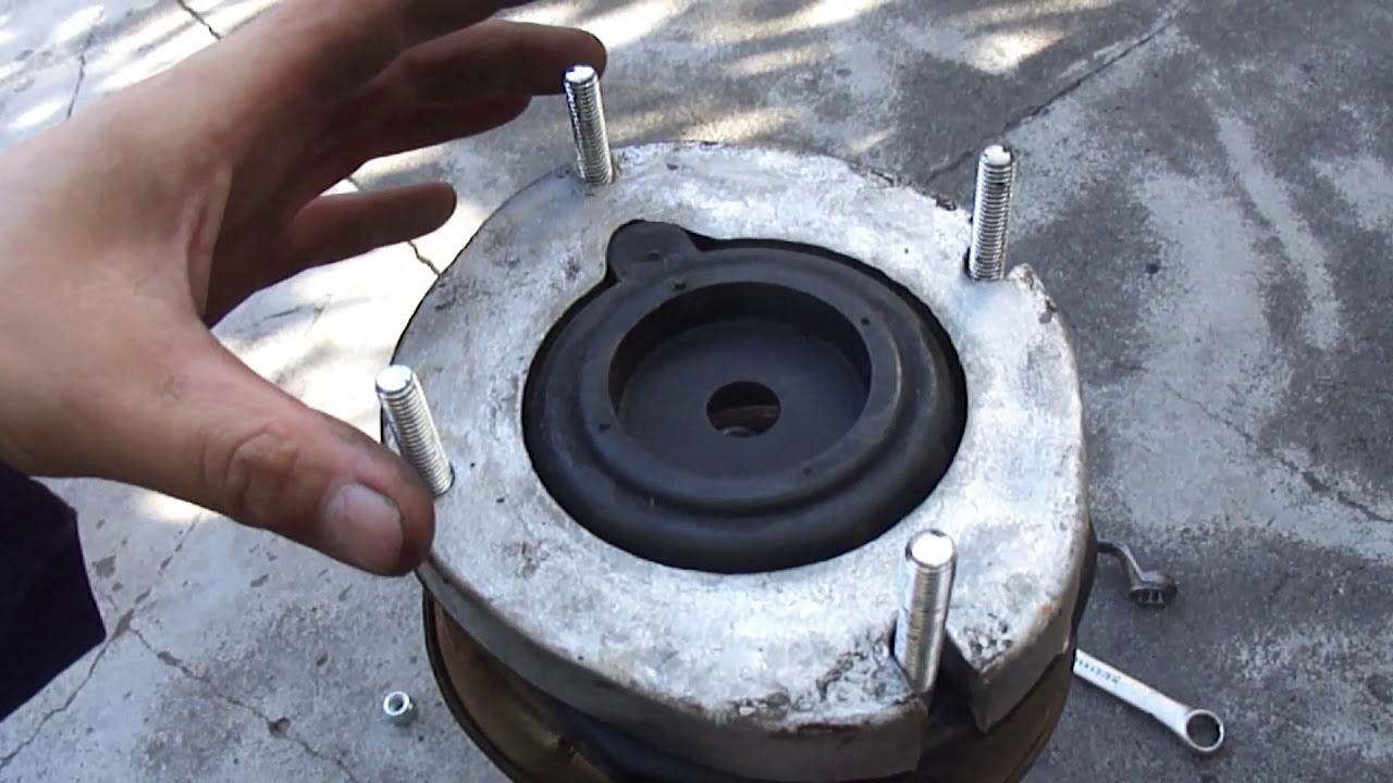 geely ck установка масляного амортизатора - YouTube