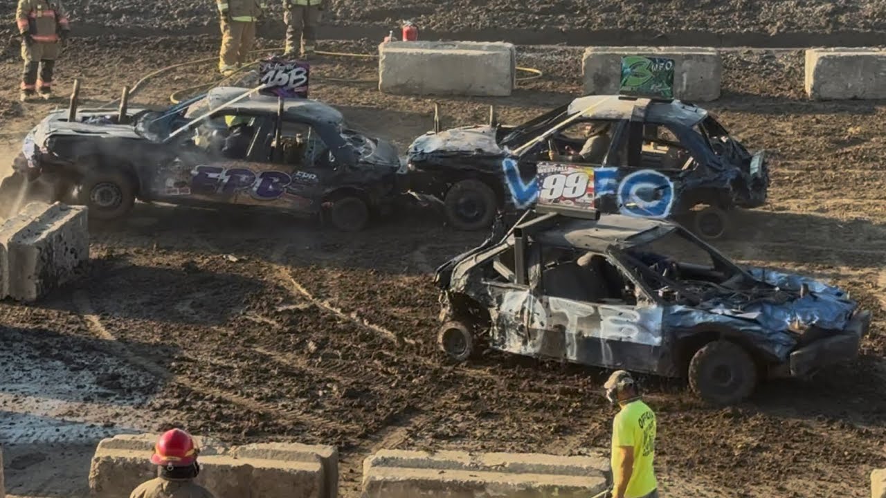 7-4-25 Schuyler County Fair Demo Derby Limited Weld Compacts