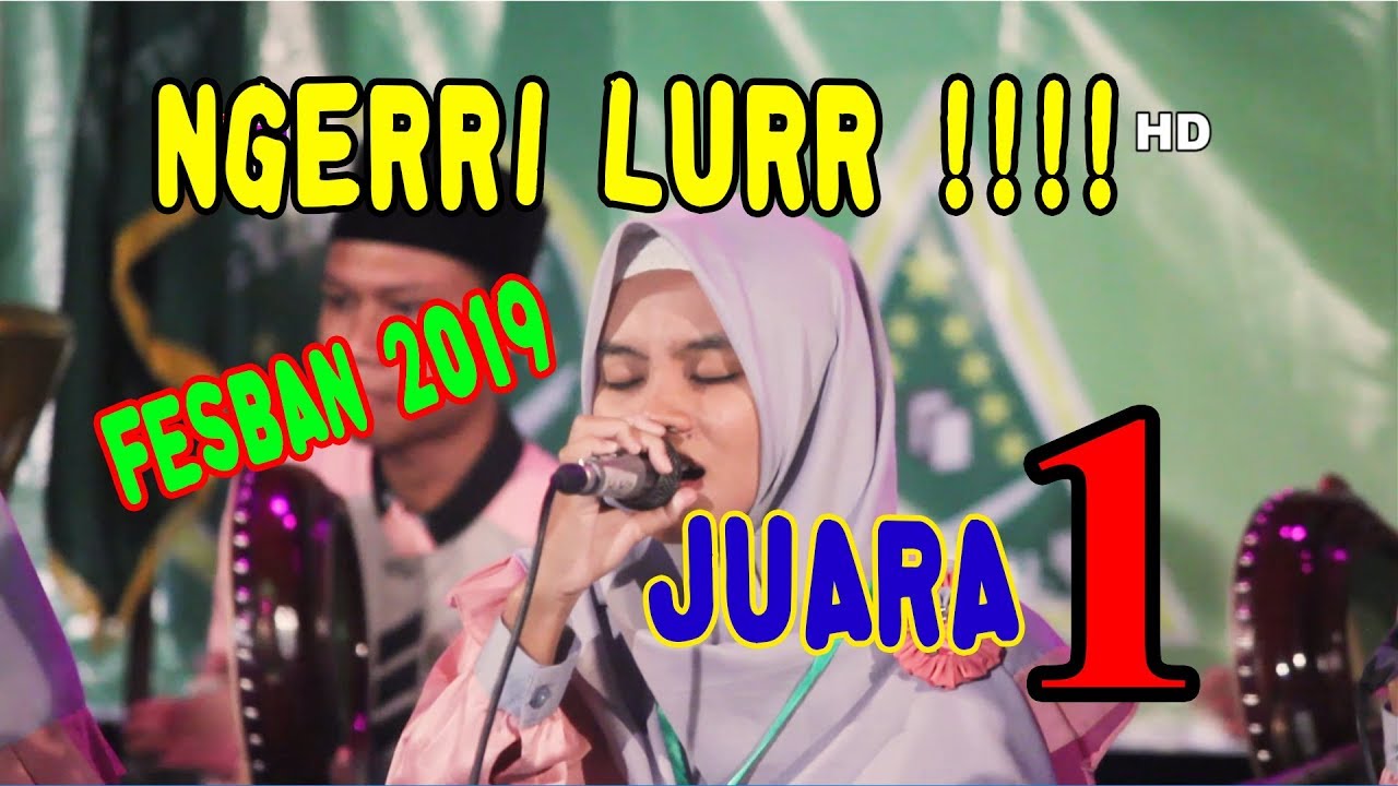 AL FIRDAUS JUARA 1 FESBAN PEGANJARAN KUDUS 2019