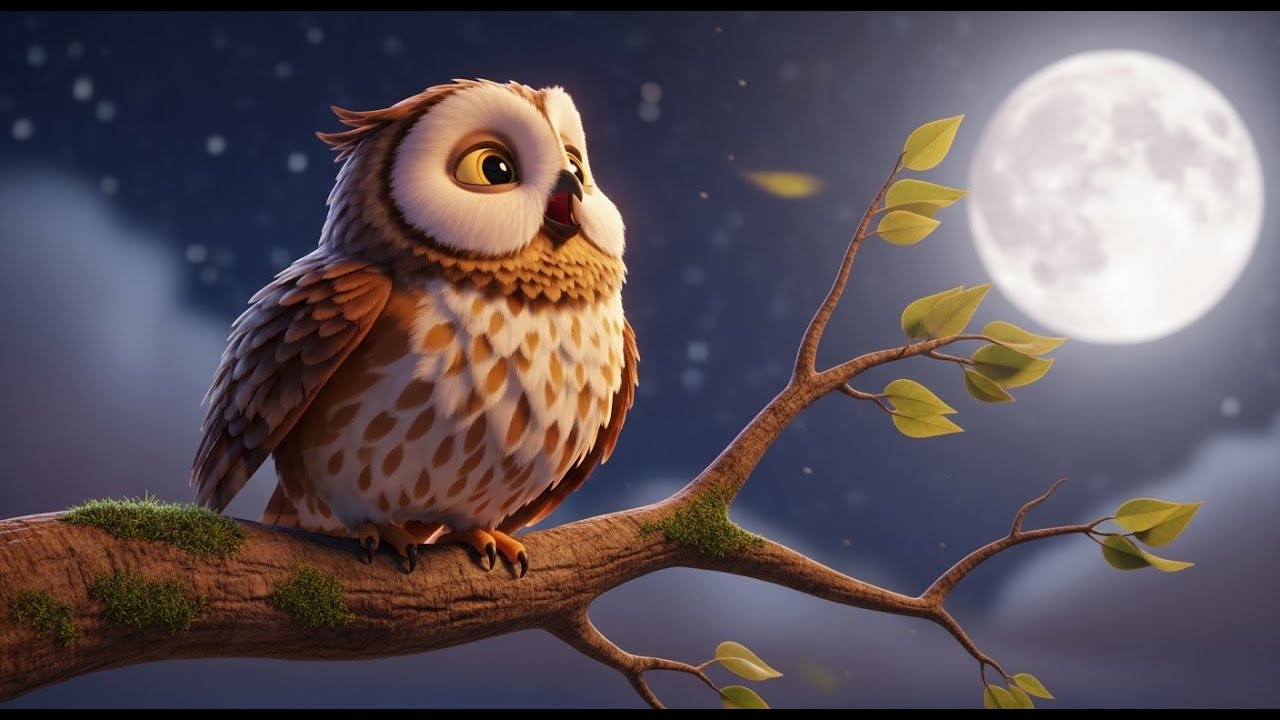 El búho que pintó la luna | Canción Infantil Creativa y Mágica - YouTube
