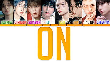 [AI COVER] HOW WOULD STRAY KIDS SING "ON" BY BTS (COLOR CODED)
