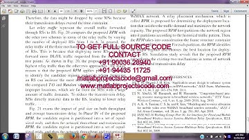 Throughput Enhanced Relay Placement Mechanism in WiMAX 802 16j Multihop Relay Networks