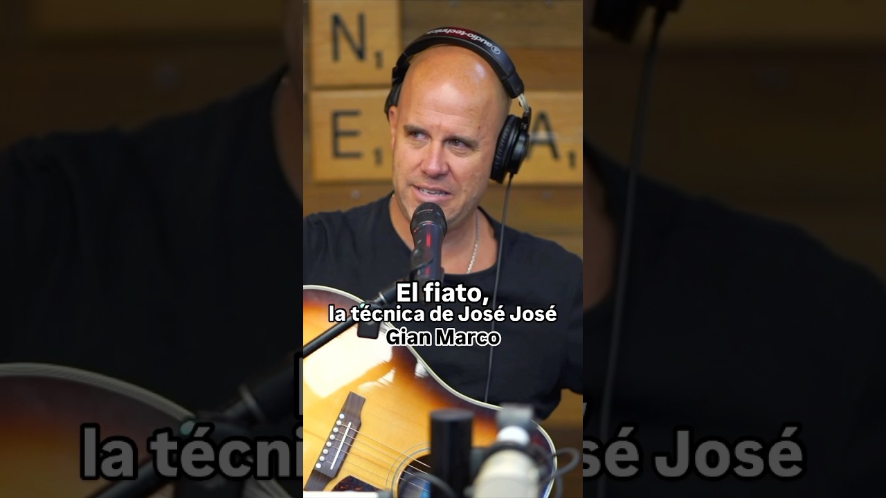 Gian Marco nos habla sobre la técnica de José José, el fiato. 🎤🎶 