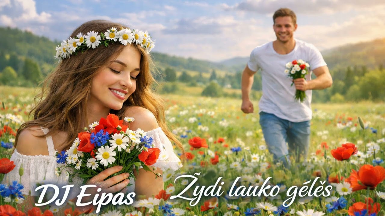 DJ Eipas | Žydi lauko gėlės | Lietuviška daina apie gėles 2026