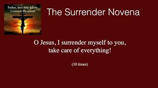 The Surrender Novena Day 4
