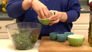 Kale, Pine Nut & Cranberry Salad