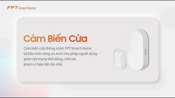 Hướng dẫn cấu hình cảm biến cửa