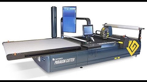 GERBER Paragon Cutter Continuous Cutting Function