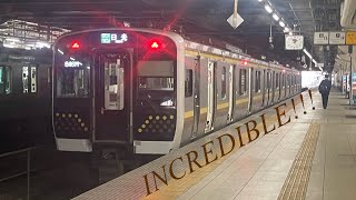 (NEW JAPANESE COMMUTER TRAIN!!!) JR Nikko Line E131-600 TRIP REPORT