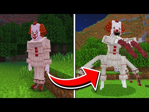 IT Lost in Derry Pennywise MOD in Minecraft Pocket Edition