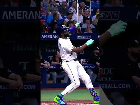 Junior Caminero crushes his 30th homer of the season and look where it landed!