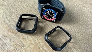 Protective Cases by Otterbox for Apple Watch Series 9 41mm: Exo Edge & Watch Bumper Antimicrobial
