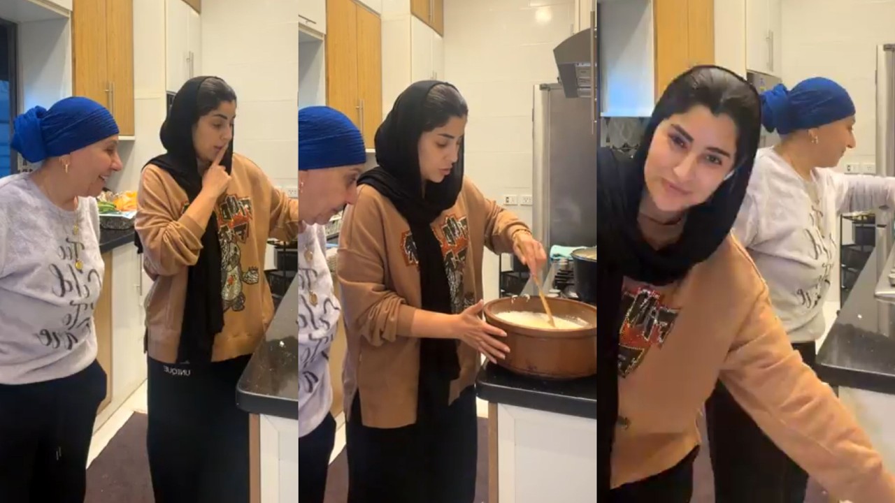 ايتن عامر هوريكم طريقتي في الرز المعمر باللحمه ماما ابتدت تقلق مني