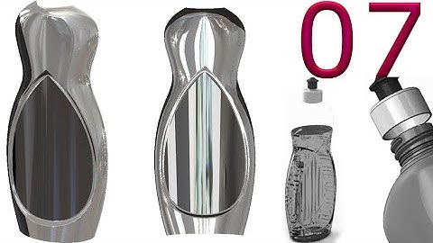 7-Project 55| Detergent Bottle 1|SolidWorks Tutorial: fill engraved surface