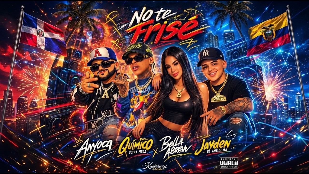 Watch Anyoca, Quimico Ultra Mega, Bella Abrew, Jayden El Antidema - No Te Frise!! on YouTube Watch Anyoca, Quimico Ultra Mega, Bella Abrew, Jayden El Antidema - No Te Frise!! on YouTube