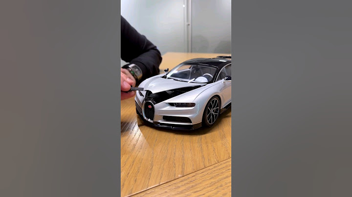 Unwrapping Bugatti Chiron W16